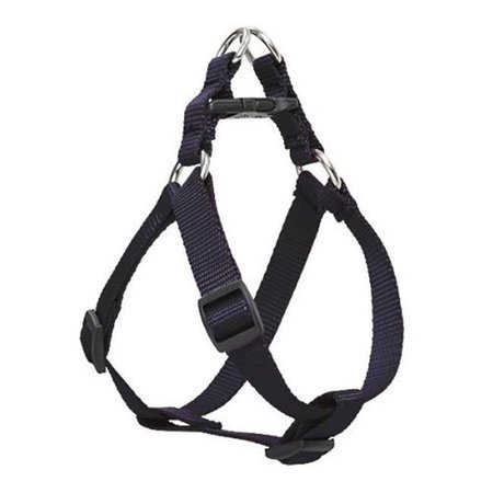 LUPINE PET Lupine 27545 .75 in. Black 20 in. - 30 in. Step in Harness 27545